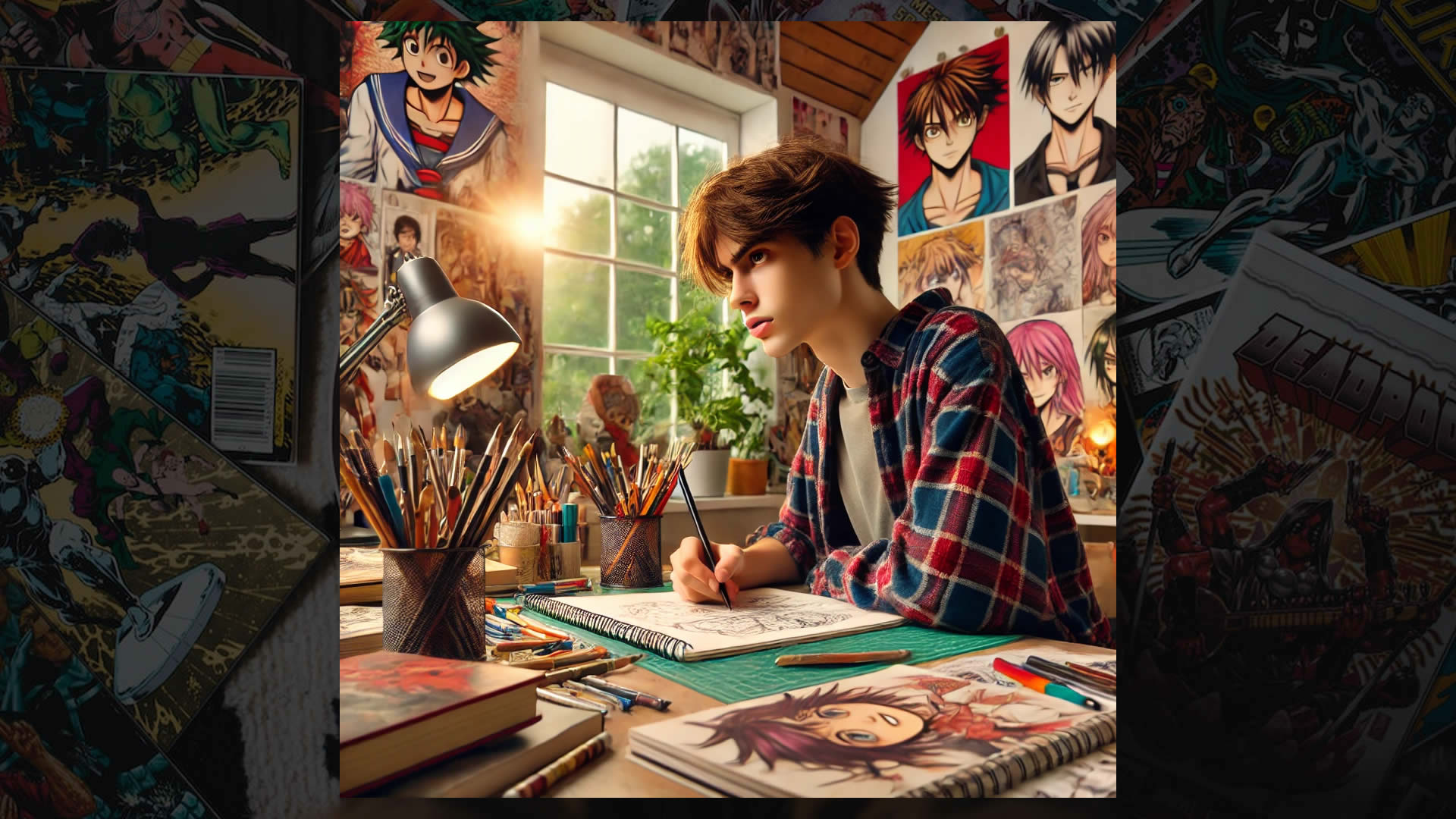 Aprendiendo a dibujar manga para inventar tus propias historias