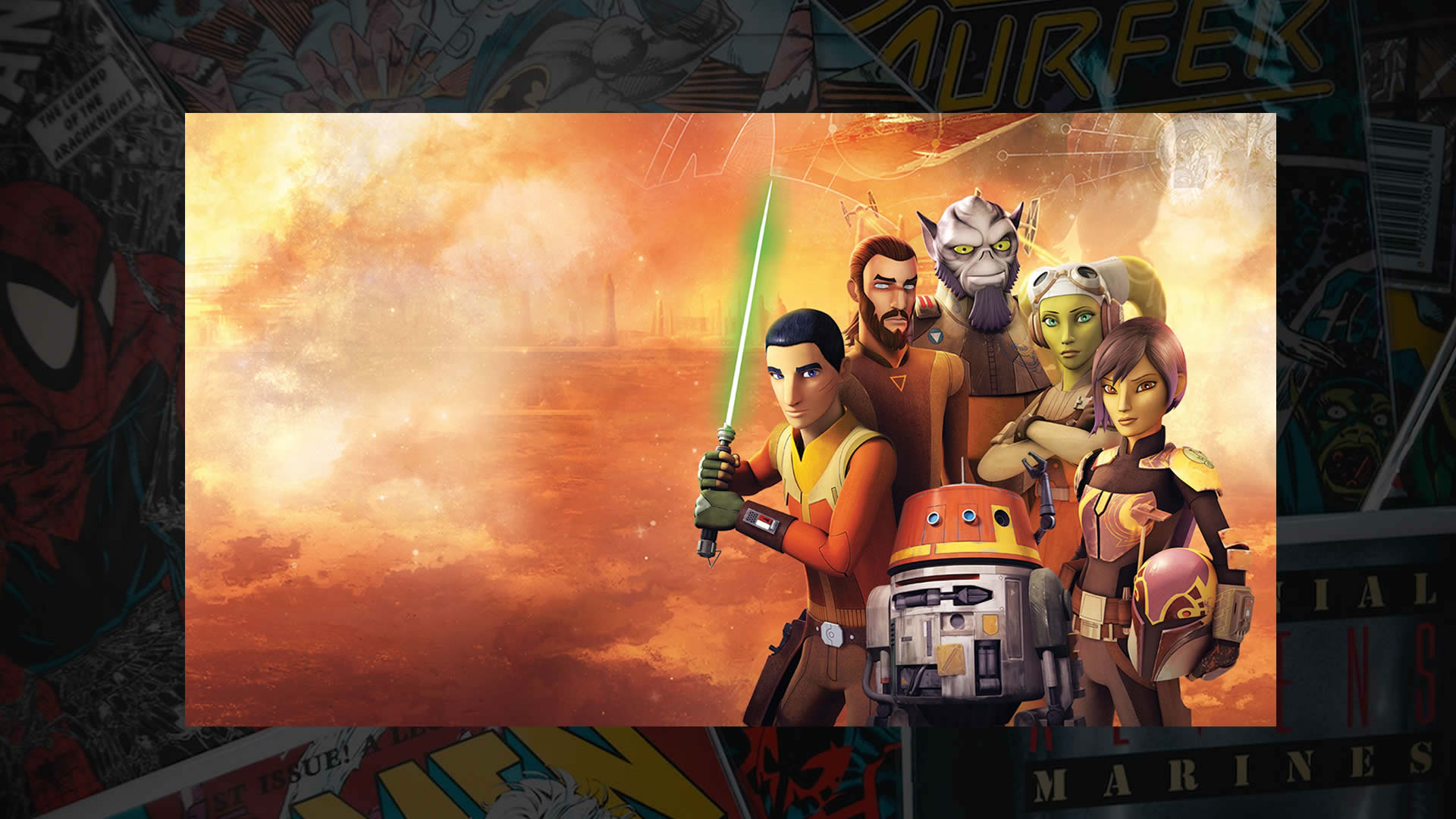Desentrañando el cómic Star Wars Rebels en The Unit