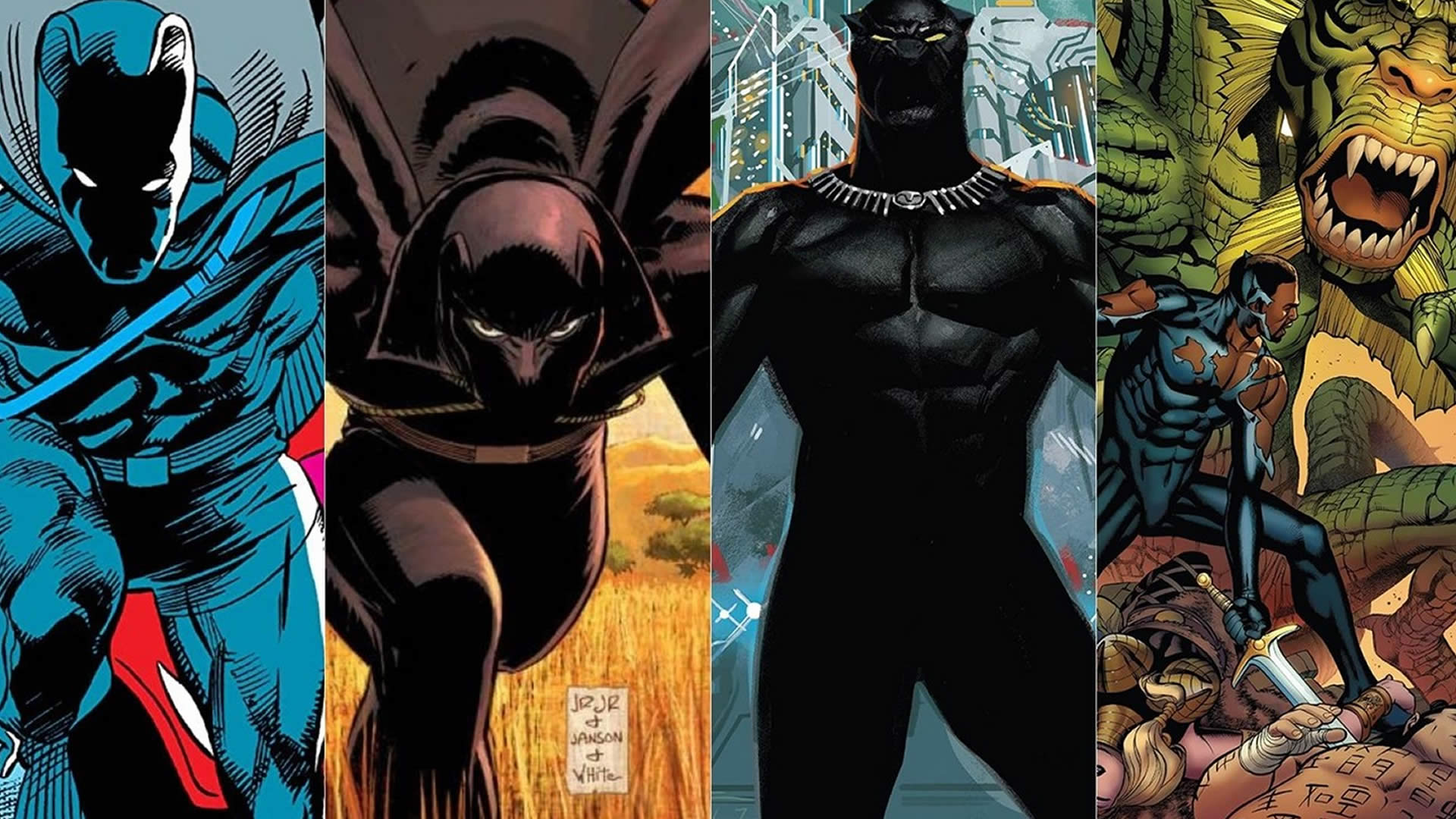 El universo del cómic Pantera Negra de Marvel