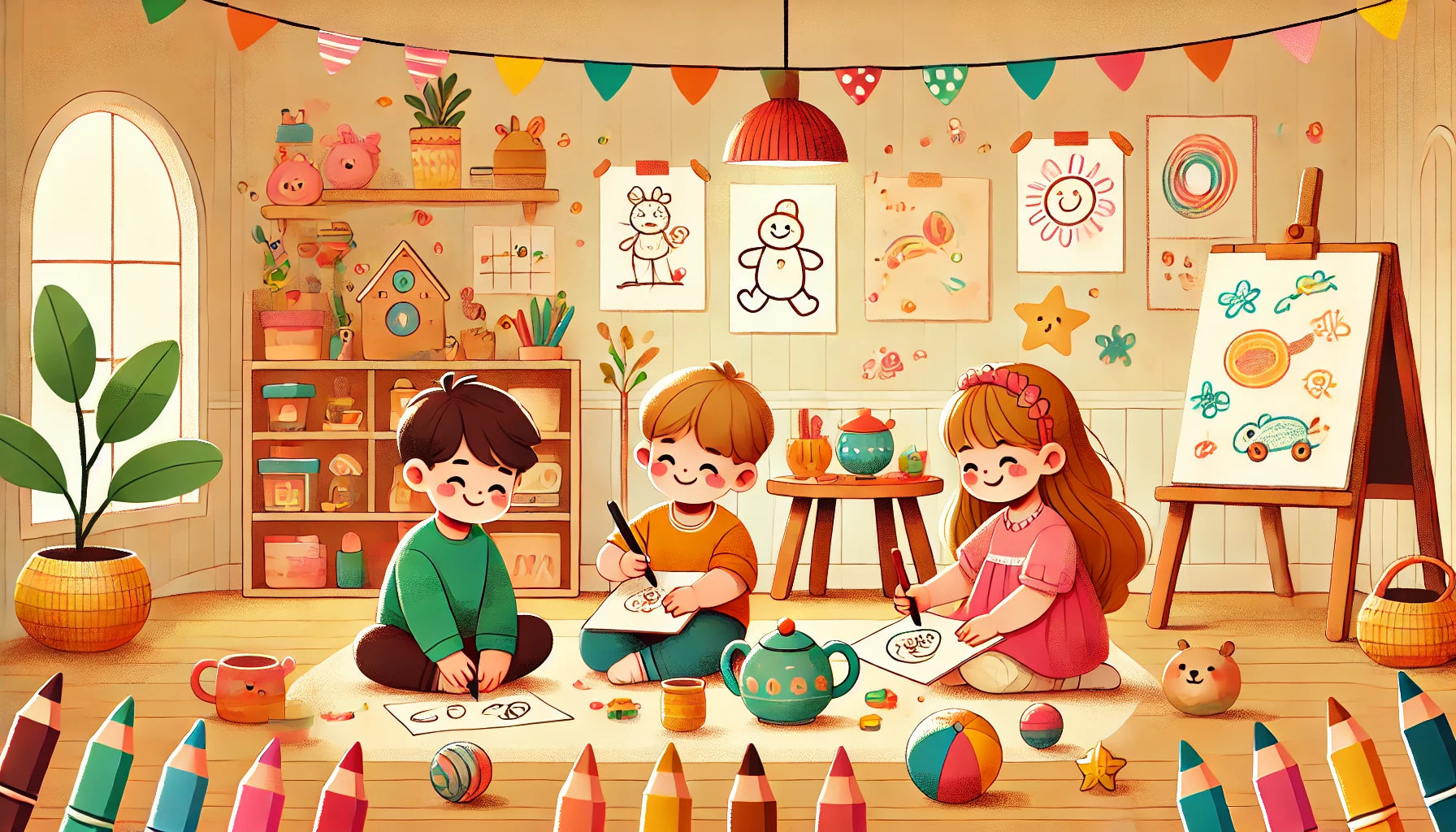 Enseñando a los niños a dibujar | Técnicas y consejos para padres