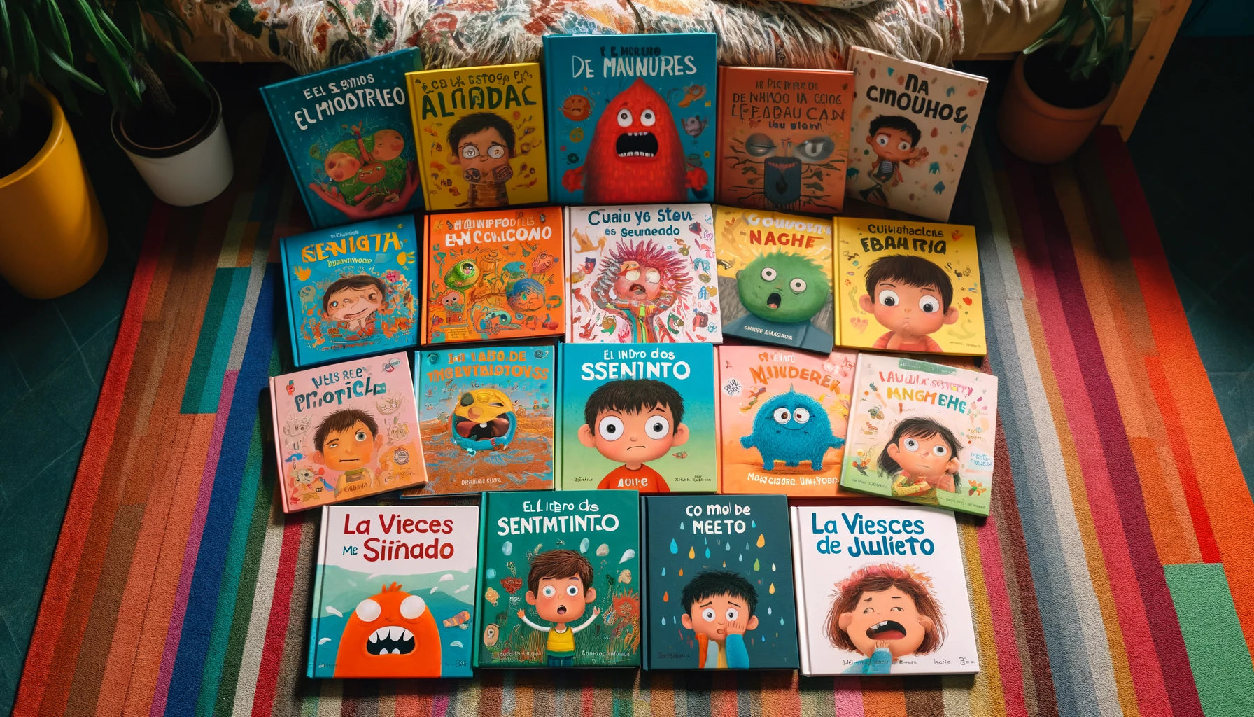 Guía de libros infantiles que enseñan a los niños a manejar sus sentimientos