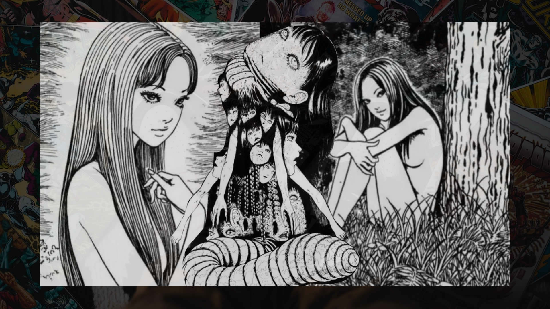 Tomie manga: Seducción femenina entre sombras y misterios