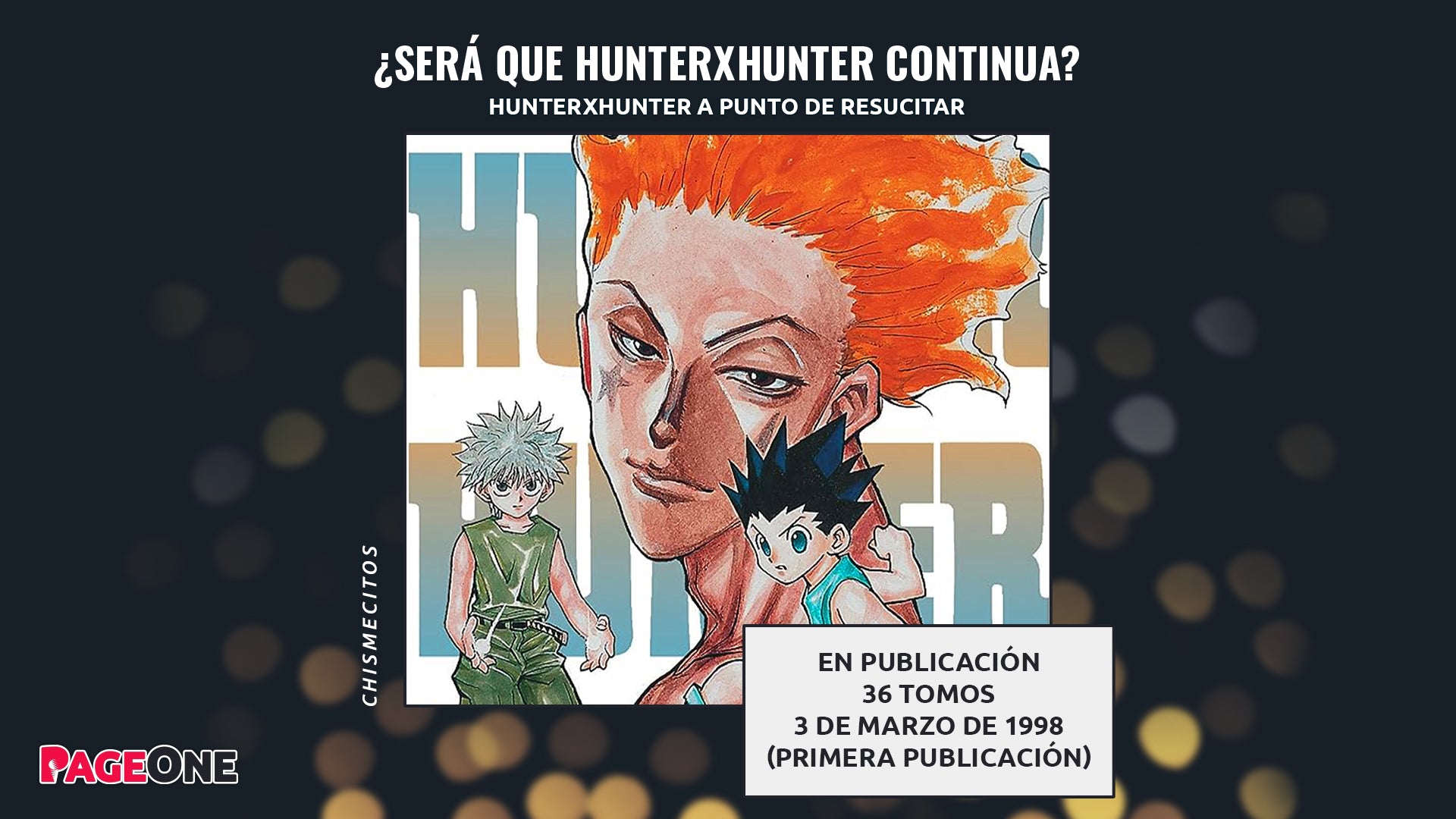 ¿Será que HunterxHunter continua?