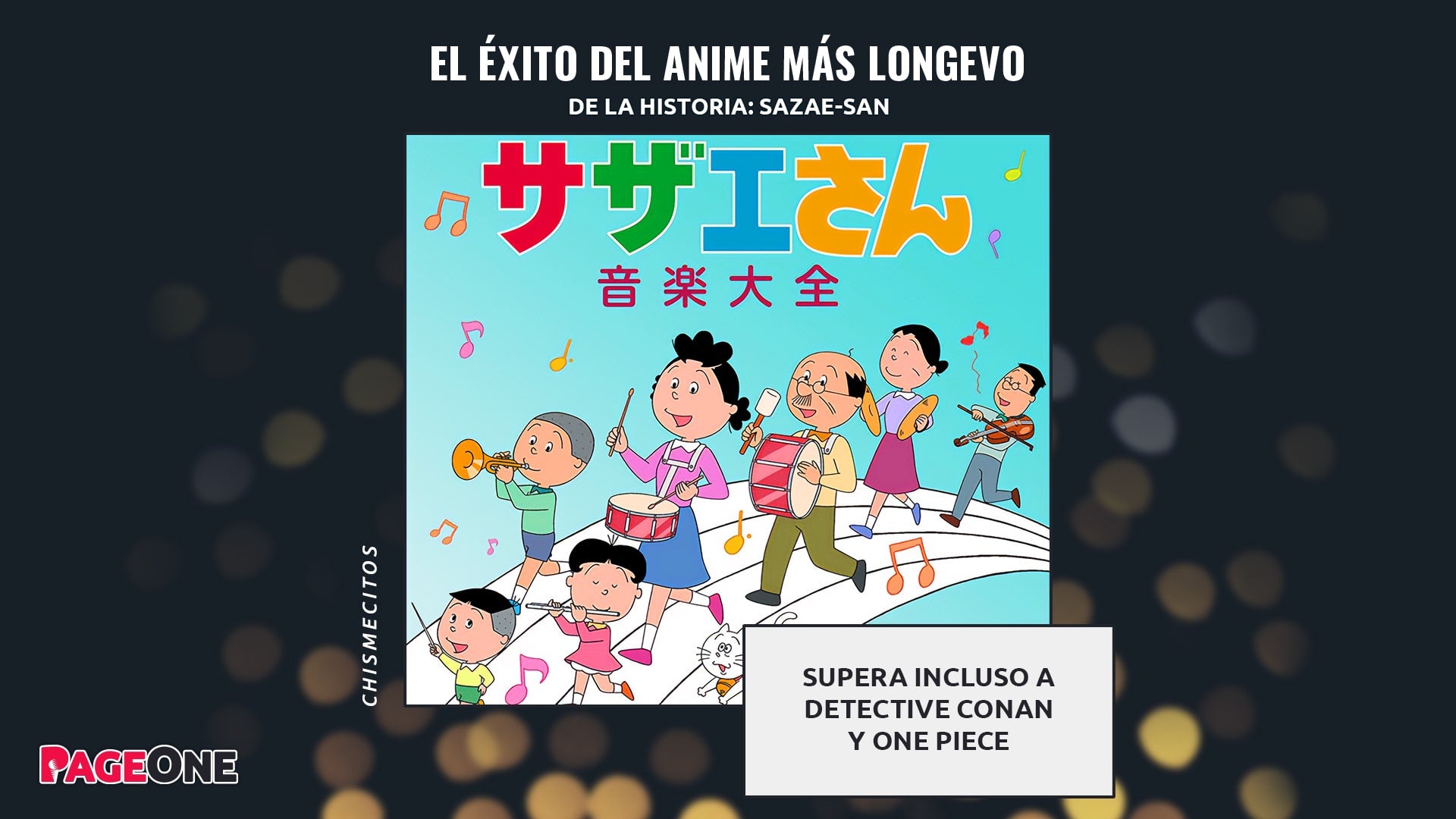 El éxito del anime más longevo de la historia: Sazae-San