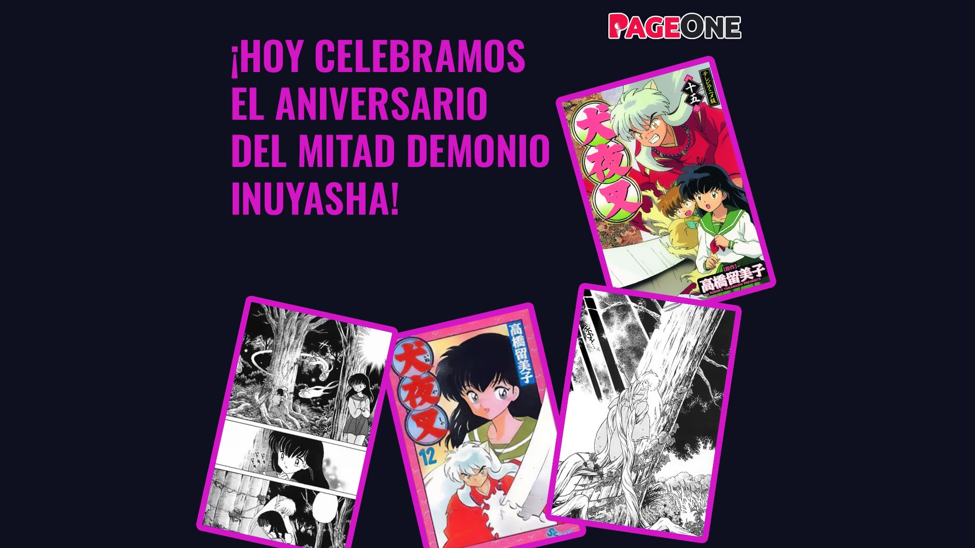 ¡Hoy celebramos el aniversario del mitad demonio Inuyasha!