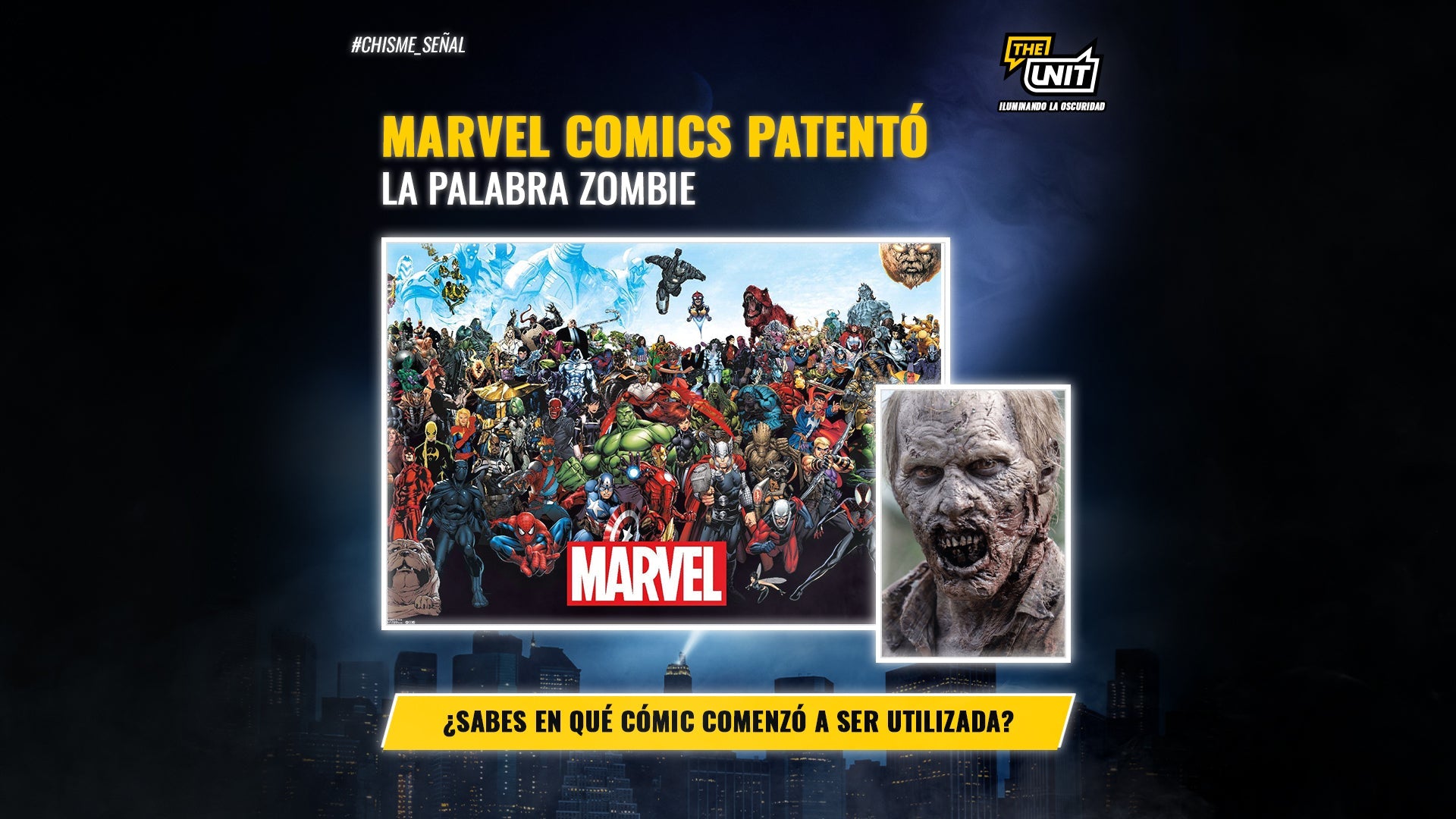 Marvel Comics Patentó la Palabra Zombie