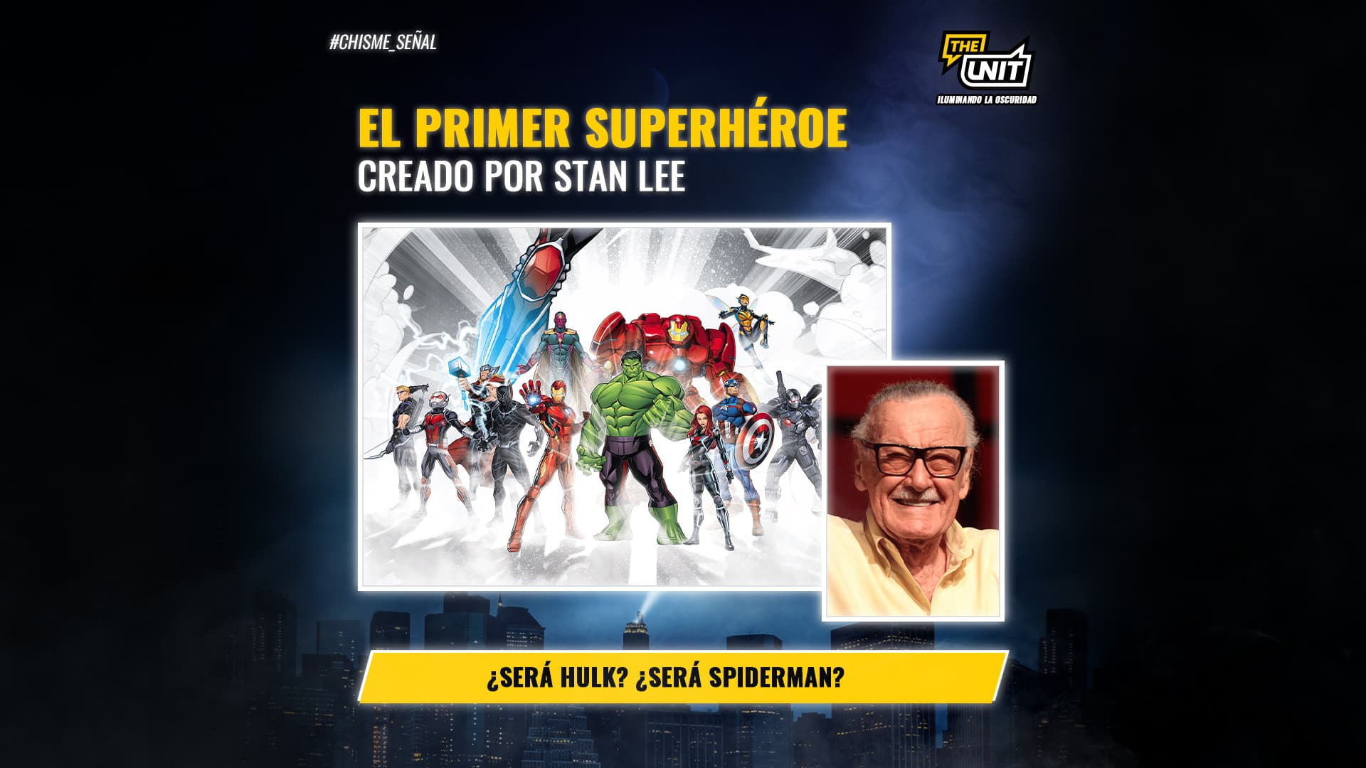 El primer superhéroe creado por Stan Lee