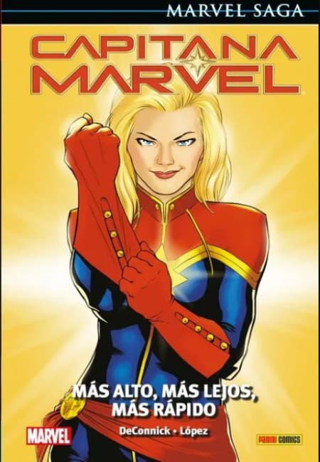 Capitana Marvel - Tomo 04: Más Alto, Más Lejos, Más Rápido [Marvel Saga] - España