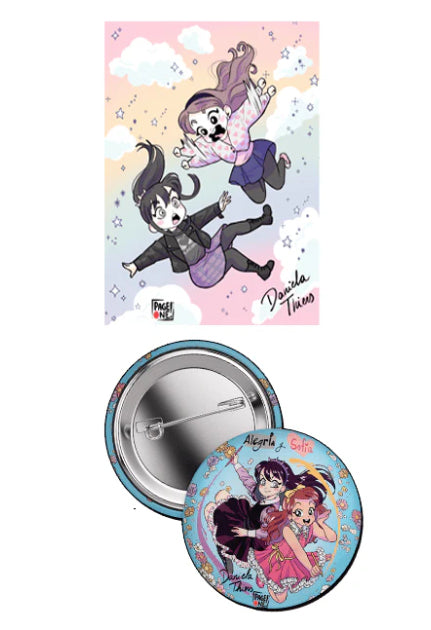 Regalos - Alegría y Sofía Para Colorear