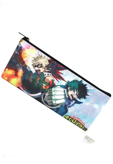 Estuche Para Lapices My Hero Academia - Midoriya Y Bakugo (Recompensa)