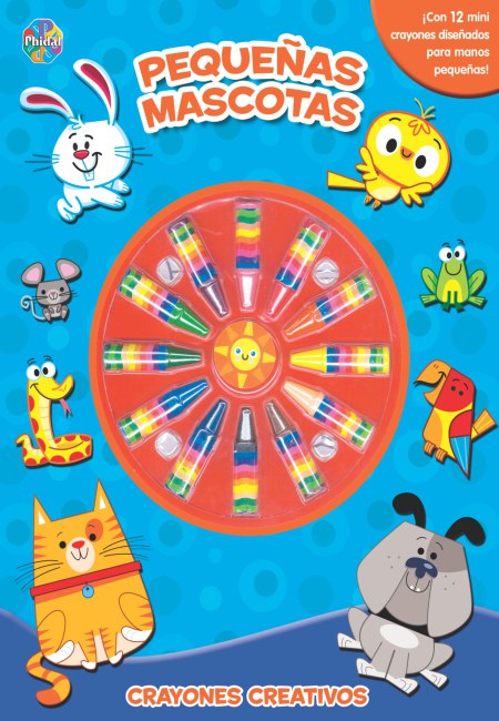 Pequeñas Mascotas Crayones Creativos [Phidal]