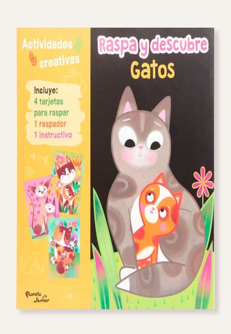 Raspa Y Descubre - Gatos [Planeta Junior]