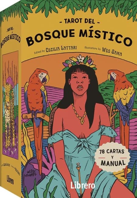 Tarot Del Bosque Mistico - Libro + Cartas [Librero]