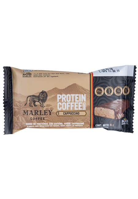 Barrita De Café Y Proteína Sabor Cappuccino - Marley Coffee