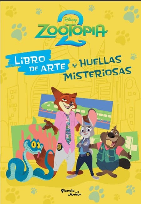Zootopia 2 - Libro De Arte Y Huellas Misteriosas [Planeta Junior]