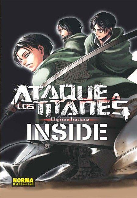 Ataque De Los Titanes N.º 1 - Inside (Libro de Datos) - España