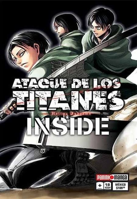 Ataque De Los Titanes N.º 1 - Inside (Libro de Datos) - México