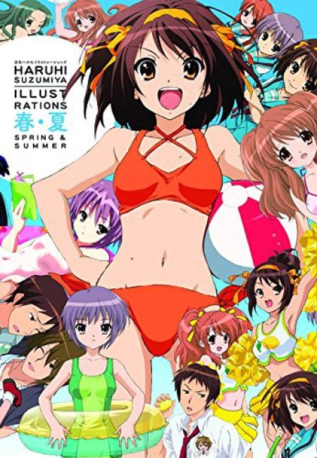 Haruhi Suzumiya Illustrations - Spring & Summer [Libro De Arte] (En Inglés) - USA