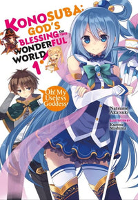 Thumbnail for Konosuba - God's Blessing On This Wonderful World! N.º 01 - Oh! My Useless Goddess! [Novela Ligera] (En Inglés) - USA
