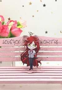 Thumbnail for Llavero Black Butler - Grell Sutcliff (Recompensa)