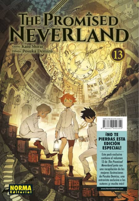 The Promised Neverland 13 - Edición Especial - Manga + Escape [Libro De Arte] - España
